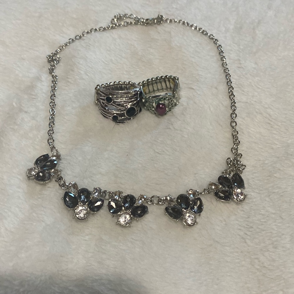 Fashion Jewelry Set with Rings